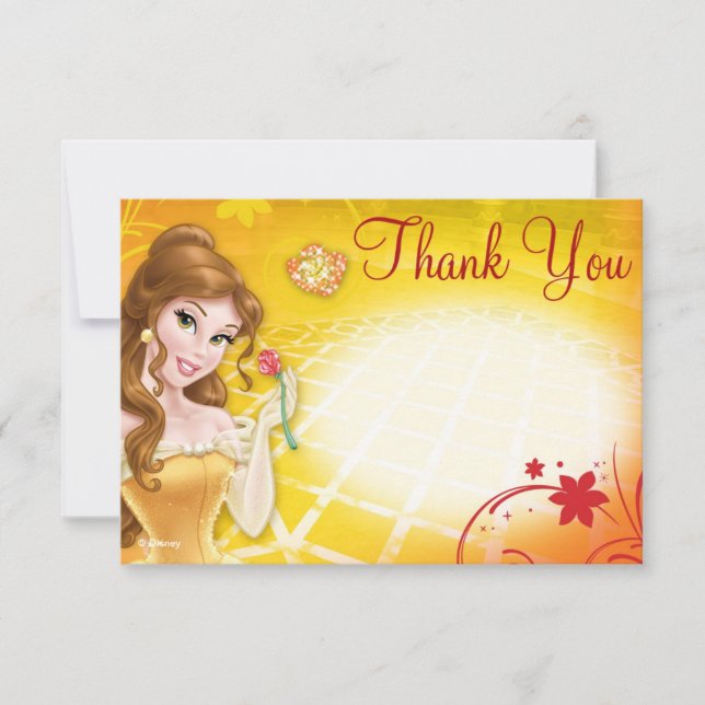 Belle Thank You Cards (Front)