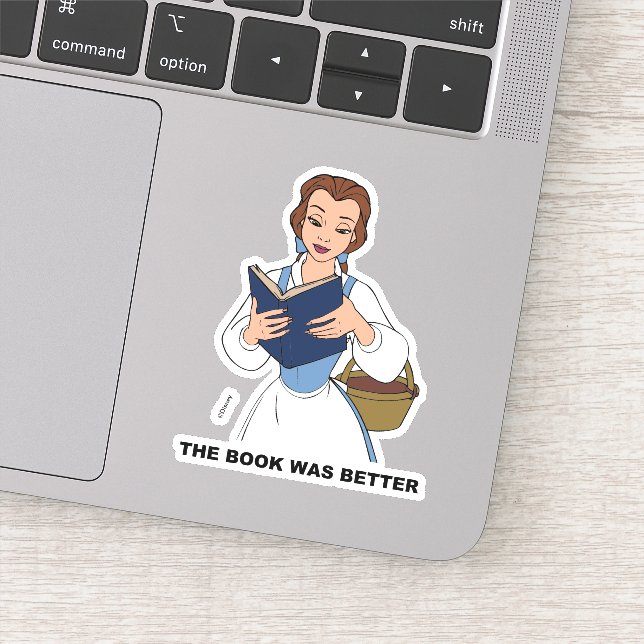 Belle | The Book was Better Sticker (Detail)