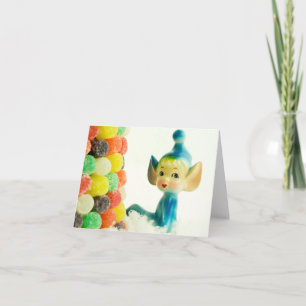Belle the Pixie Elf Holiday Card