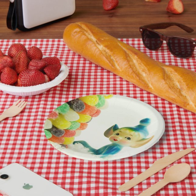 Belle the Pixie Elf Paper Plates (Picnic)
