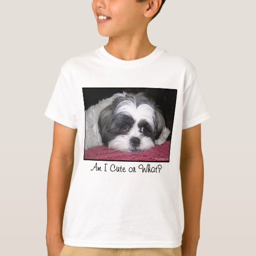 Belle The Shih Tzu Dog T_Shirt