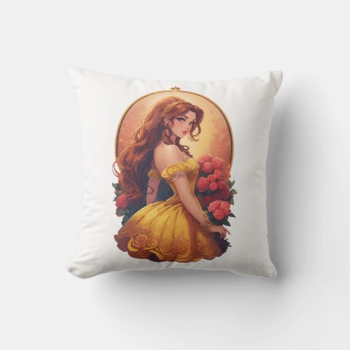 Belle Throw Pillow