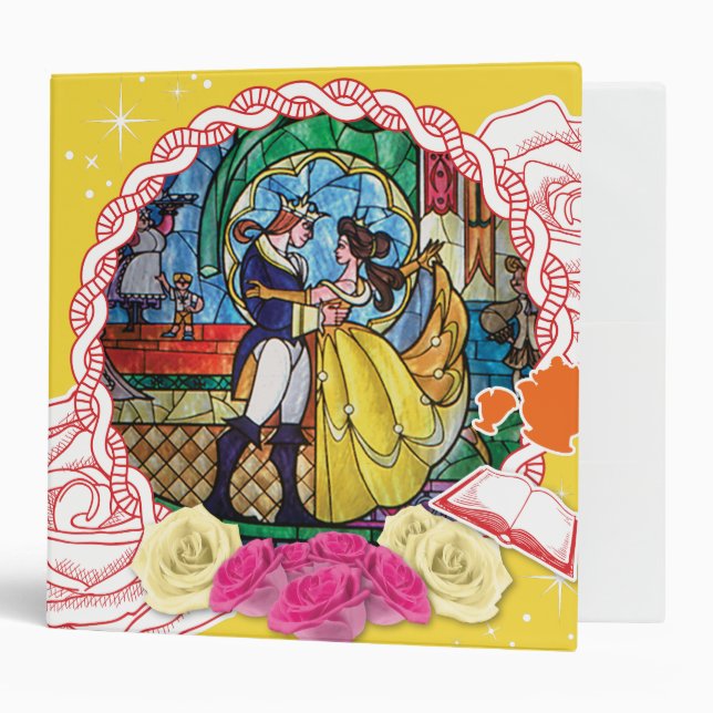 Belle - True of Heart 3 Ring Binder (Front/Inside)