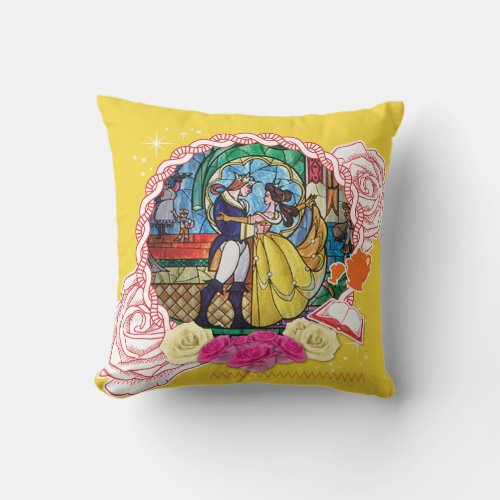 Belle _ True of Heart Throw Pillow