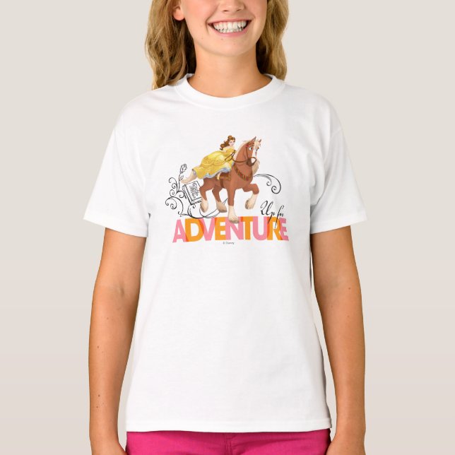 Belle | Up For Adventure T-Shirt (Front)