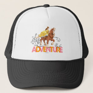 Belle Up For Adventure Trucker Hat