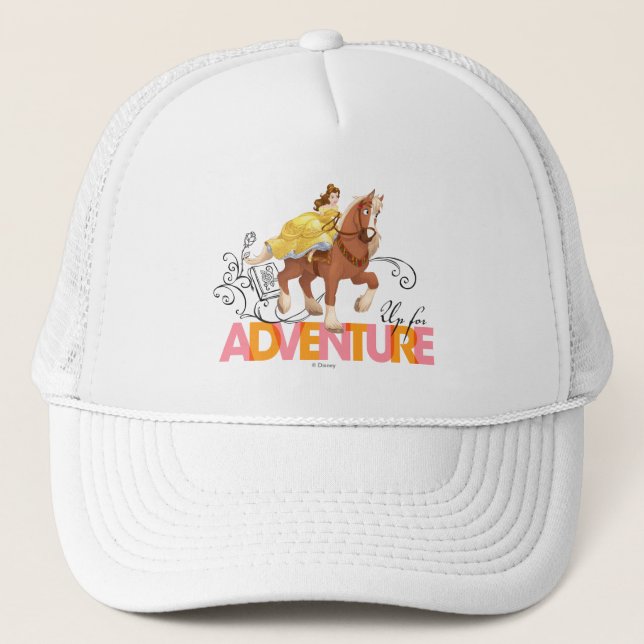 Belle | Up For Adventure Trucker Hat (Front)