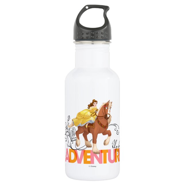 Belle | Up For Adventure Water Bottle (Front)