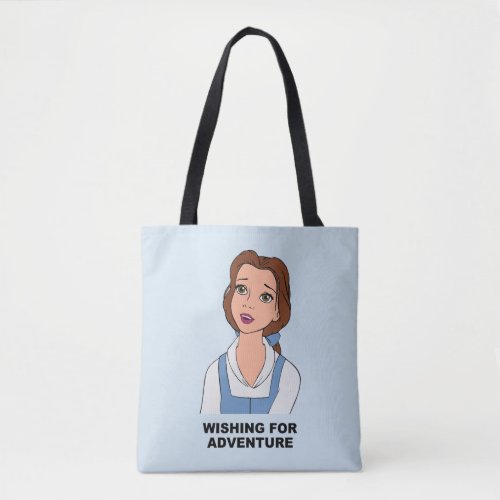 Belle  Wishing for Adventure Tote Bag