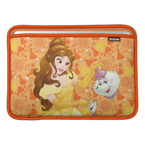 Belle with Mrs Potts and Chip MacBook Sleeve