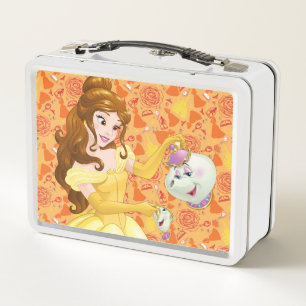 Belle with Mrs. Potts and Chip Metal Lunch Box