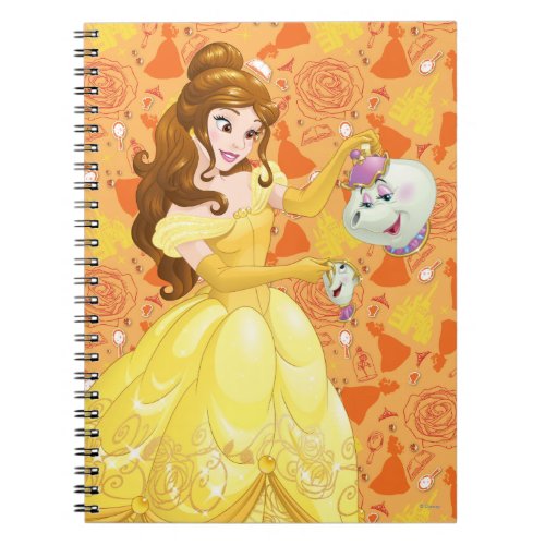 Belle with Mrs Potts and Chip Notebook