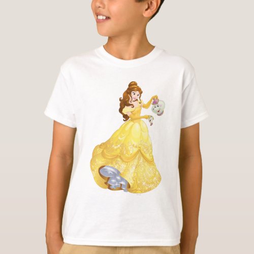 Belle with Mrs Potts and Chip T_Shirt