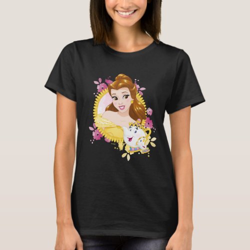 Belle With Mrs Potts And Chip T_Shirt