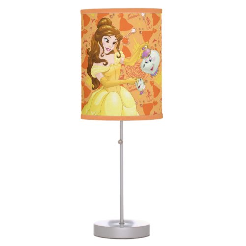 Belle with Mrs Potts and Chip Table Lamp