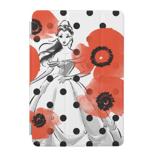 Belle With Poppies and Polka Dots iPad Mini Cover