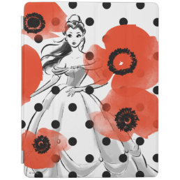 Belle With Poppies and Polka Dots iPad Smart Cover