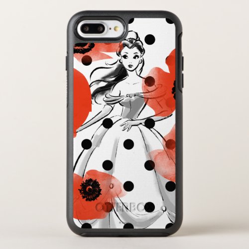 Belle With Poppies and Polka Dots OtterBox Symmetry iPhone 8 Plus7 Plus Case