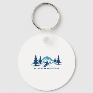 Belleayre Mountain New York Ski Resort Skiing Skie Keychain
