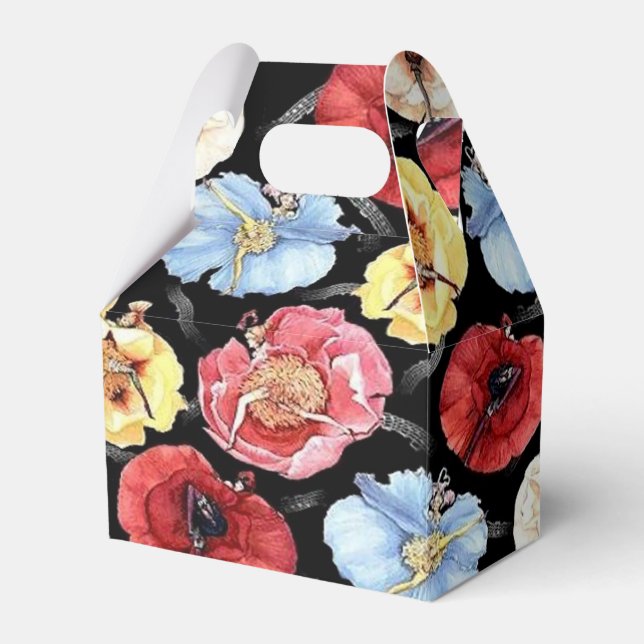 Belles Cancan Favor Boxes (Front Side)