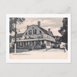 Belleville Hotel, Belleville, New Jersey Vintage Postcard