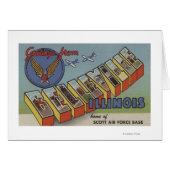 Belleville, Illinois - Large Letter Scenes (Front Horizontal)