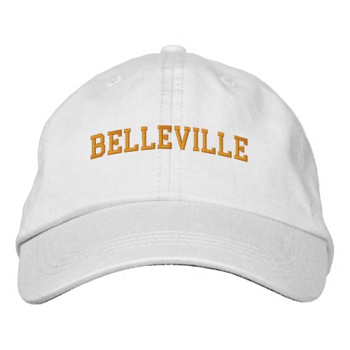 Belleville Michigan Embroidered Baseball Hat