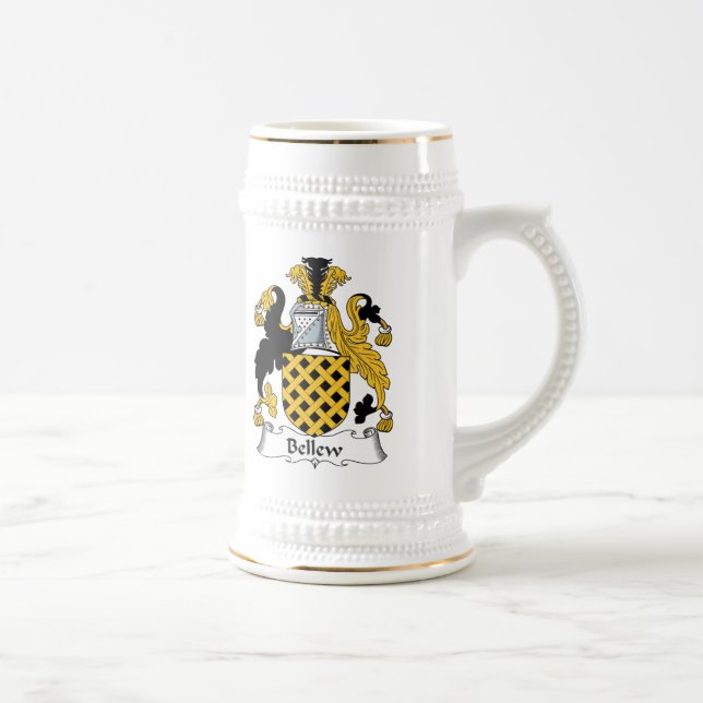 Bellew Family Crest Beer Stein (Right)