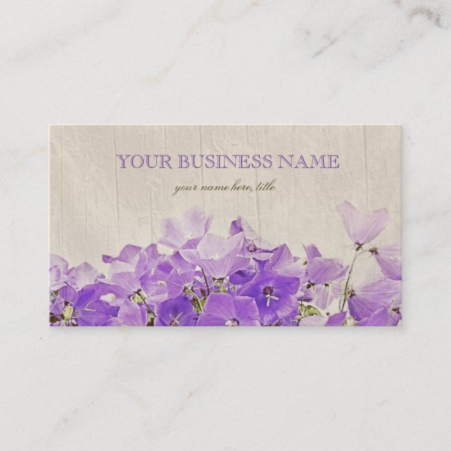 Bellflower Business Card (Front)
