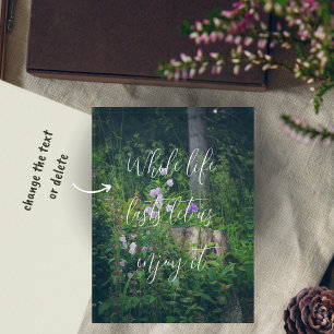 Bellflowers in the woods  paperweight