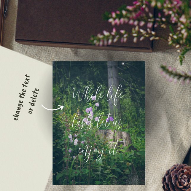 Bellflowers in the woods  paperweight (Creator Uploaded)