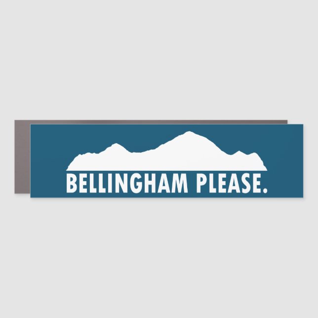 Bellingham Please Car Magnet (Front)