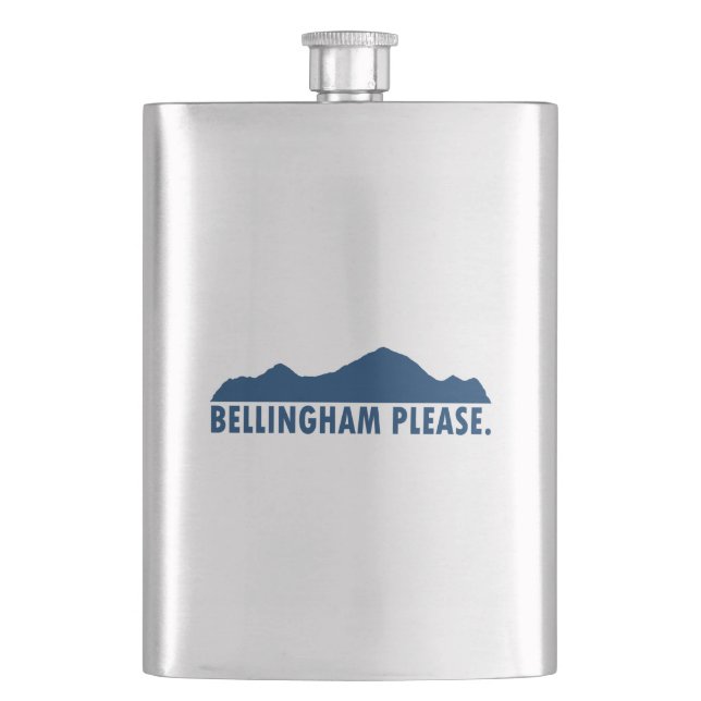Bellingham Please Flask (Front)