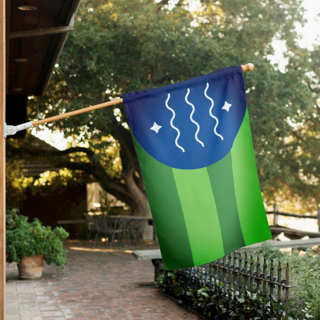 BELLINGHAM, WA HOUSE FLAG (In SItu)