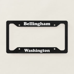 Bellingham WA License Plate Frame