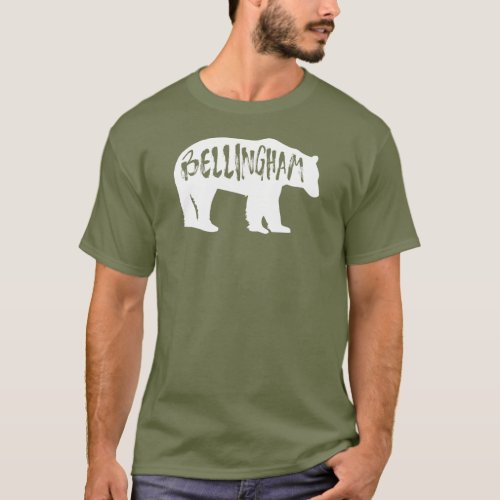 Bellingham Washington Bear T_Shirt