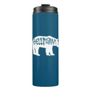 Bellingham Washington Bear Thermal Tumbler