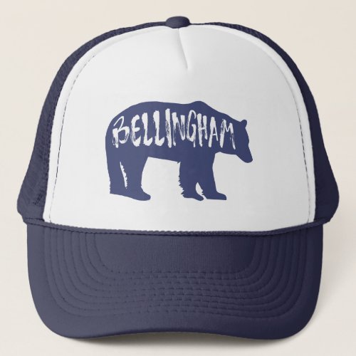 Bellingham Washington Bear Trucker Hat