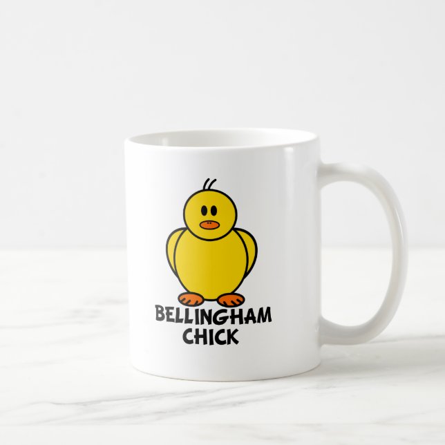 Bellingham Washington Chick Coffee Mug (Right)
