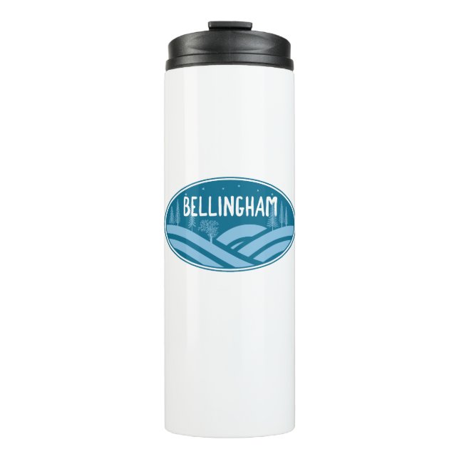 Bellingham Washington Outdoors Thermal Tumbler (Front)