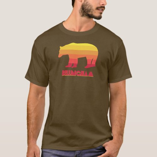Bellingham Washington Rainbow Bear T_Shirt