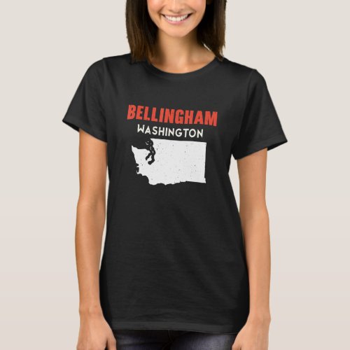 Bellingham Washington USA State America Travel Was T_Shirt