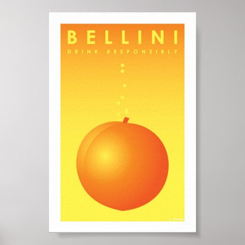 Bellini 4 x 6 Card Poster