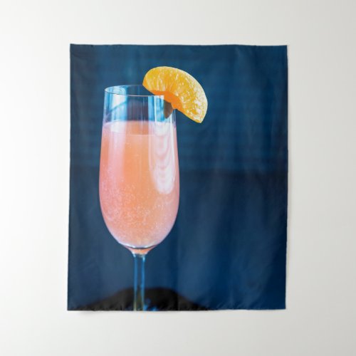 Bellini cocktail tapestry