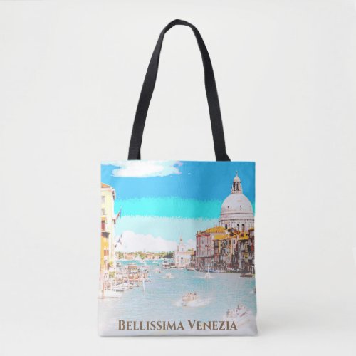  Bellissima _ Italian Language Venezia Venice Tote Bag