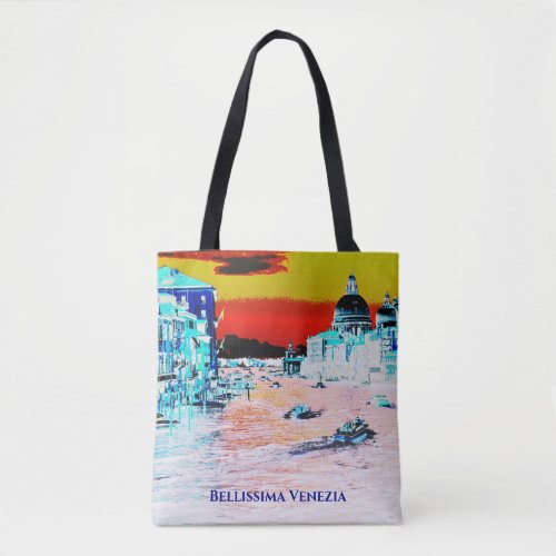  Bellissima  Italian Language Venice Venezia  Tote Bag