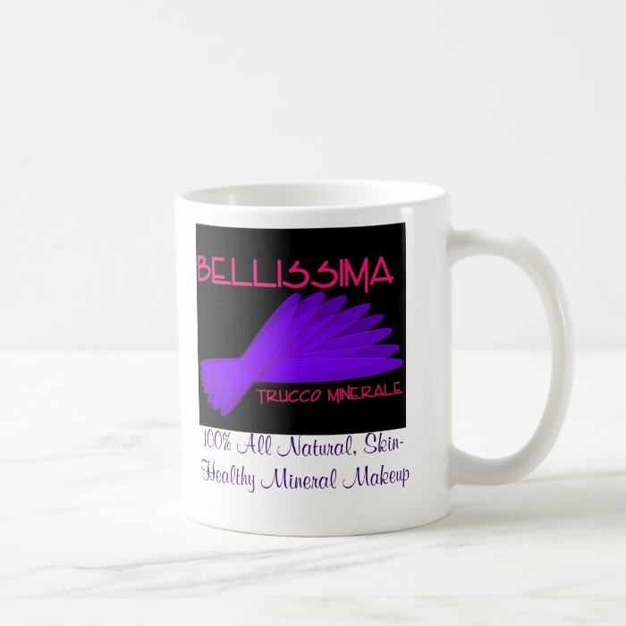 Bellissima Trucco MInerale Logo + Slogan Mug