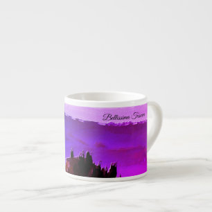 *~* Bellissima Tuscana Italian Language Tuscany Espresso Cup