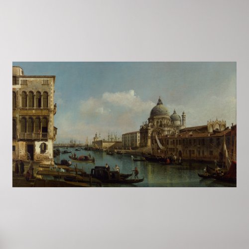 Bellotto _ View of the Grand Canal 1743 Poster