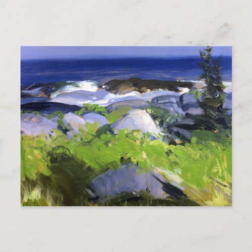 Bellows _ Vine Clad Shore Monhegan Island Postcard